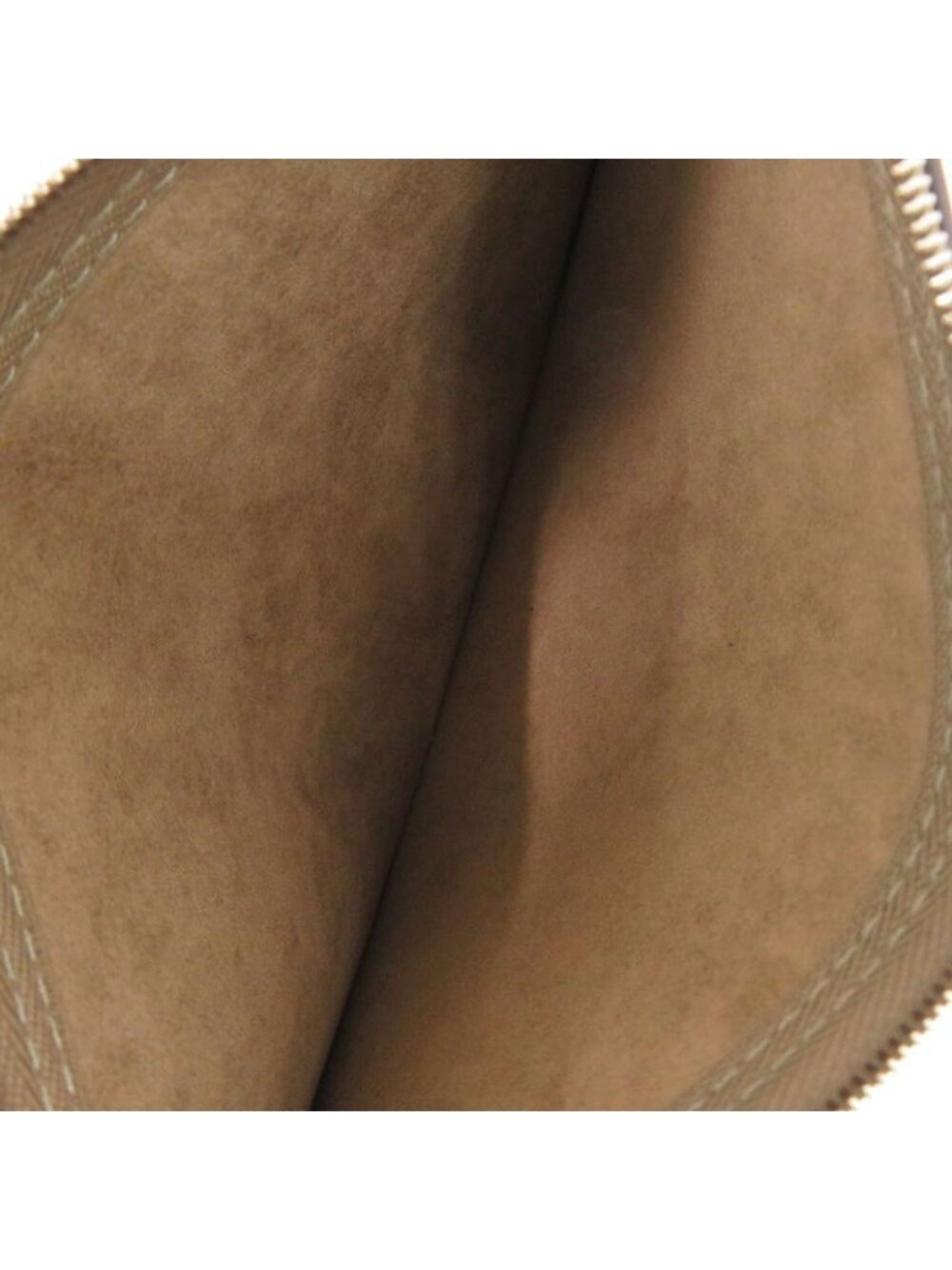 Louis Vuitton Hina MM Pouch Leather Brown - Picture 4 of 5